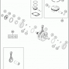 FE 350 ENGINE Crankshaft , piston
