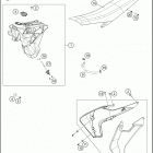 TE 300 CHASSIS Tank, sea t , cover