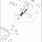 FS 450 CHASSIS Глушитель