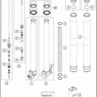 TC 65 CHASSIS Передняя вилка