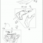 FX 350 CHASSIS Tank, sea t , cover