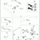 2018 FC 450 ROCKSTAR EDITION CHASSIS Руль