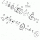 TC 65 ENGINE Сцепление