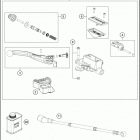 TC 250 CHASSIS Главный цилиндр тормозной