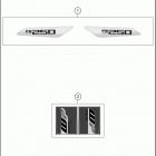 FE 250 CHASSIS Наклейки