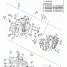 FE 501 ENGINE Картер двигателя