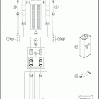2016 701 SUPERMOTO CHASSIS Передняя вилка