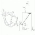 2018 FE 501 CHASSIS Side   /   center stand