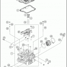 FE 250 ENGINE Головка цилиндров