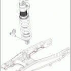 TC 85 CHASSIS Амортизатор