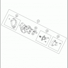 TE 250i ENGINE Корпус Дросселя