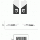 FS 450 CHASSIS Наклейки