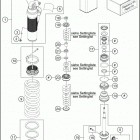 TC 85 CHASSIS Амортизатор в разборе