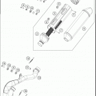 2018 FS 450 CHASSIS Глушитель