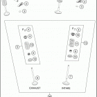 2016 FC 250 ENGINE Клапана