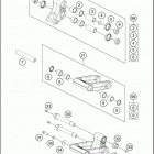 701 ENDURO CHASSIS Соединение рычагов