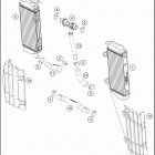 TC 250 ENGINE Система охлаждения