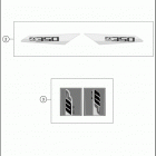 FX 350 CHASSIS Наклейки