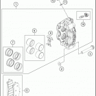 FS 450 CHASSIS Передний тормозной суппорт