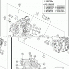 2018 FE 450 ENGINE Картер двигателя