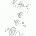 FE 350 ENGINE Электрический стартер