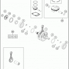 FE 250 ENGINE Crankshaft , piston