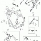 TC 250 CHASSIS Рама