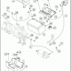 701 ENDURO CHASSIS Аккумулятор