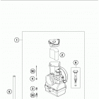 TC 125 ENGINE Карбюратор