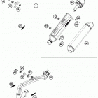 FE 501 CHASSIS Глушитель