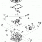 FE 250 ENGINE Головка цилиндров