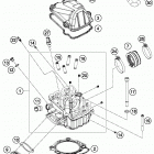 FE 501 ENGINE Головка цилиндров