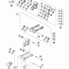 TE 300 CHASSIS Соединение рычагов