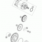 FX 350 ENGINE Электрический стартер