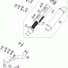 FC 250 CHASSIS Глушитель