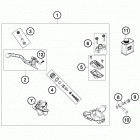 85 SX CHASSIS Главный цилиндр тормозной