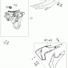 FE 501 CHASSIS Бак,сидение