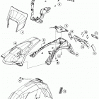 FE 501 CHASSIS Обтекатель, крылья