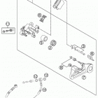 250 SX CHASSIS Тормозной суппорт задний
