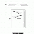 FE 450 CHASSIS Наклейки