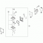 TE 300 ENGINE Мощностной клапан