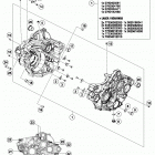 FX 350 ENGINE Картер двигателя
