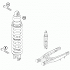 TE 250 CHASSIS Амортизатор