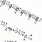 FE 501 ENGINE Transmission i - countershaft