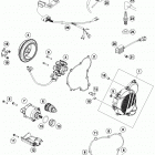 TE 250 ENGINE Система зажигания