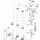 250 SX CHASSIS Передняя вилка