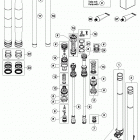 TC 125 CHASSIS Передняя вилка