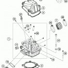 FX 450 ENGINE Головка цилиндров
