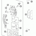 250 SX CHASSIS Тормозной суппорт передний