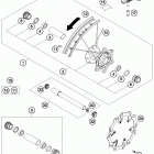 FC 250 CHASSIS Переднее колесо
